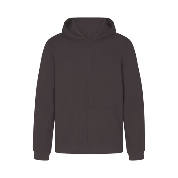 SKIMS loung jersey ZIP UP HOODIE ash - Picture 3 of 8